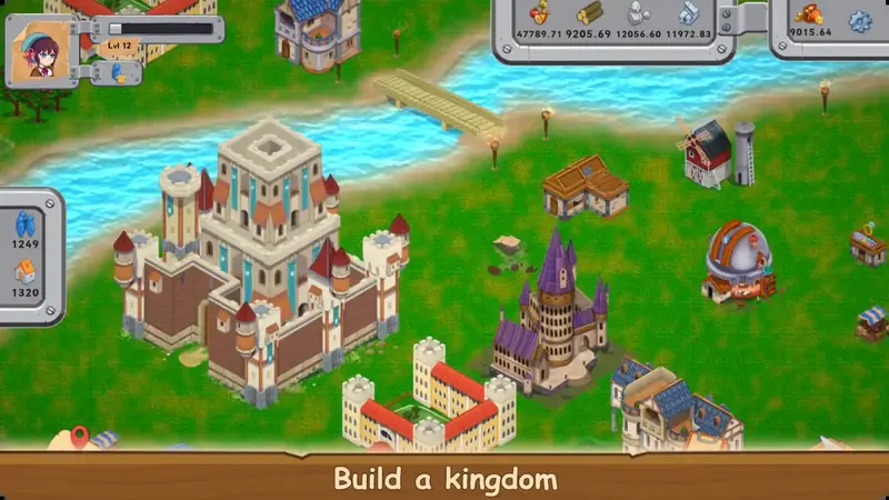 Kingdom-building map
